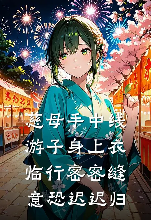 慈母手中线,游子身上衣,临行密密缝,意恐迟迟归